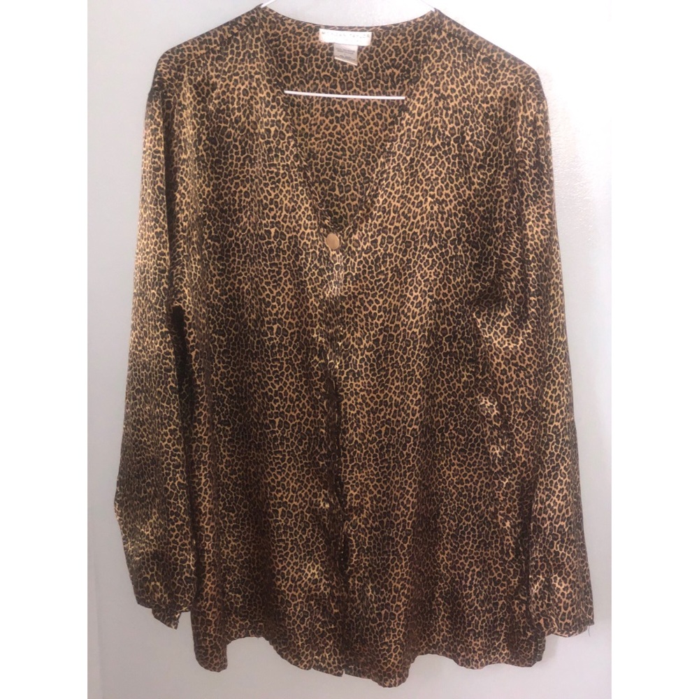 Cheetah Silky Shirt